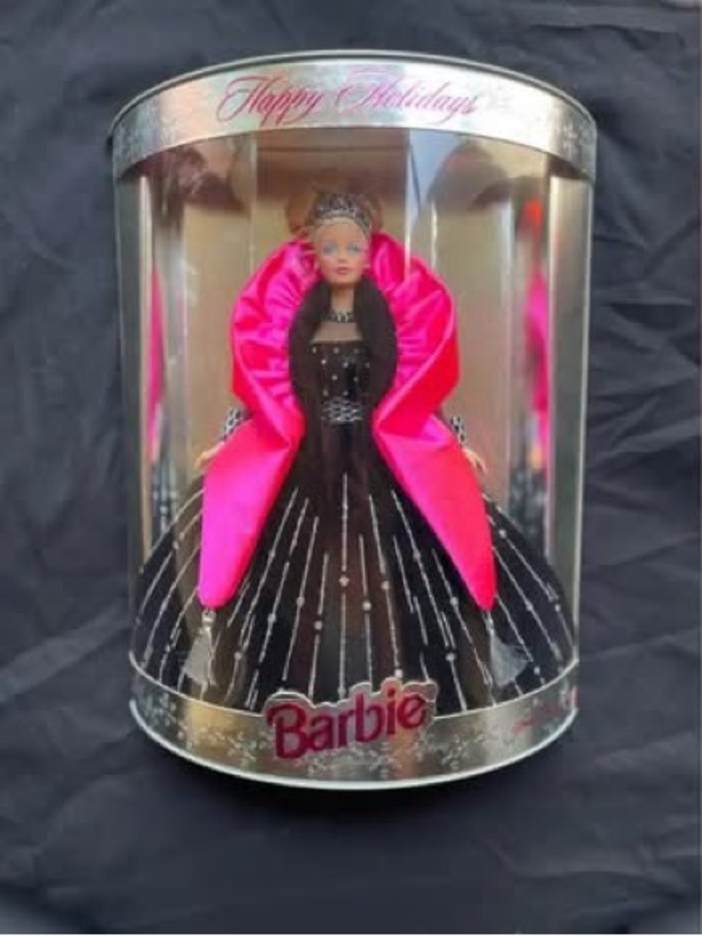 1998 Special Edition Happy Holidays Barbie Doll NIB Mattel 20200 Vintage